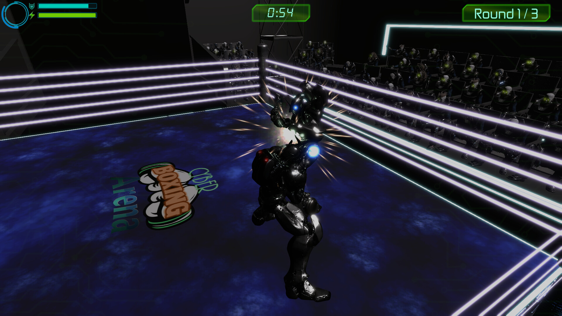 Cyber Boxing Arena Demo Screenshot 4