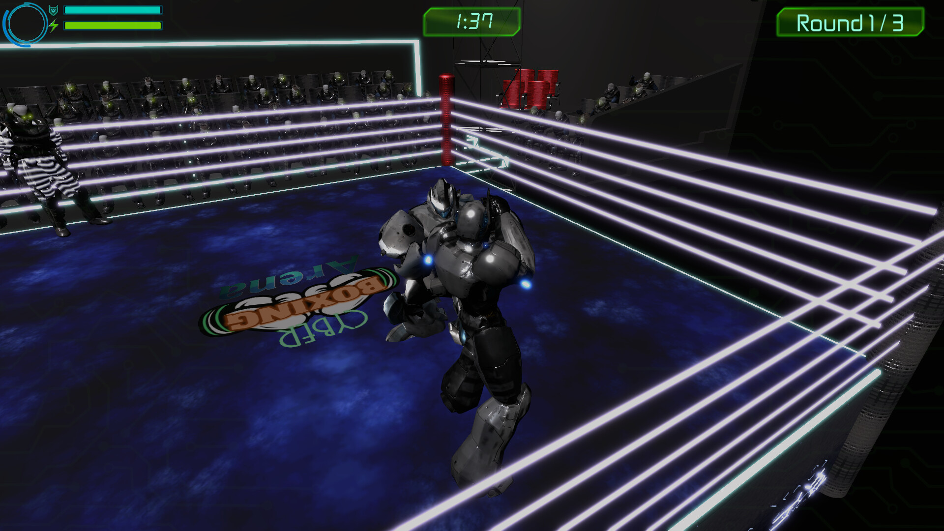 Cyber Boxing Arena Demo Screenshot 1