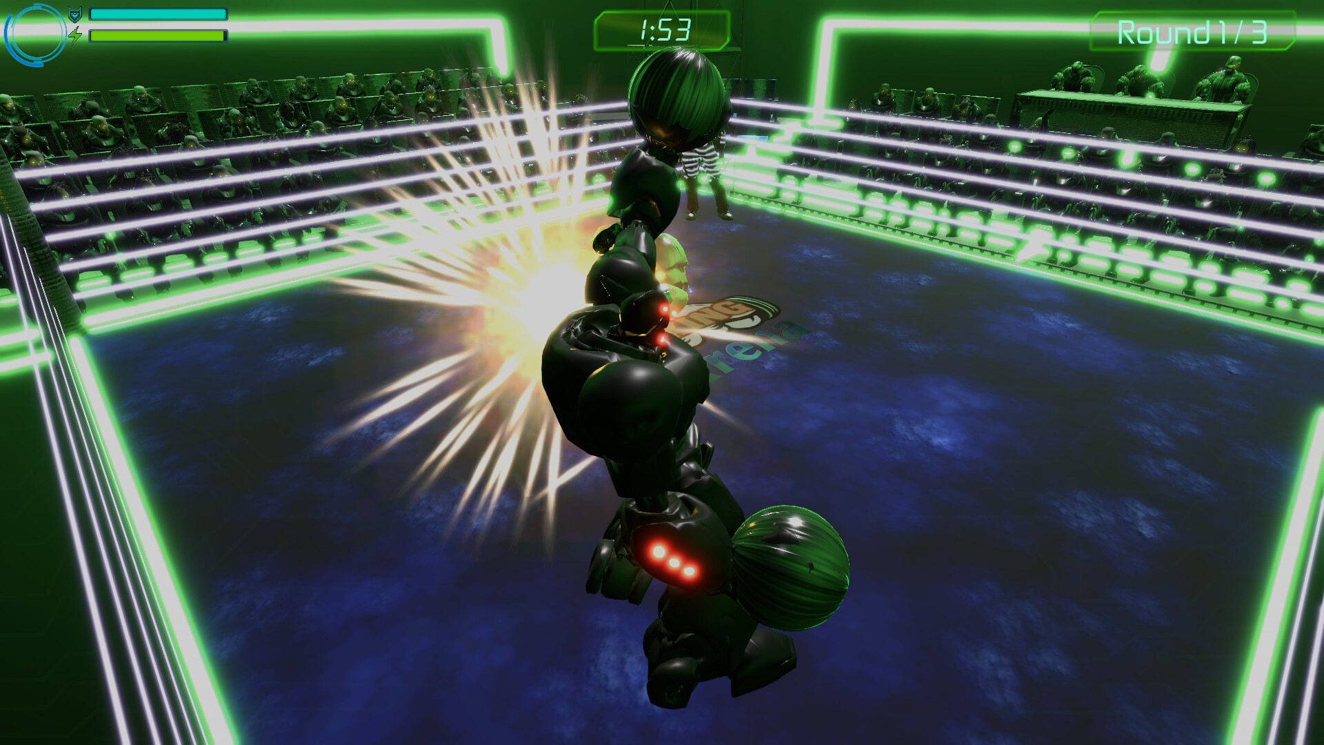 Cyber Boxing Arena Demo Screenshot 2