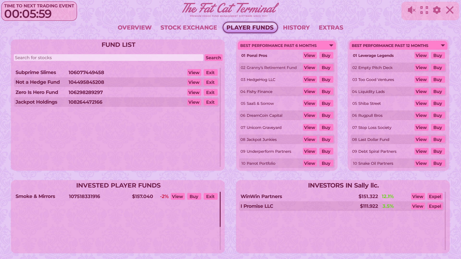 Hedge Fund Manager Simulator MMO Screenshot 5