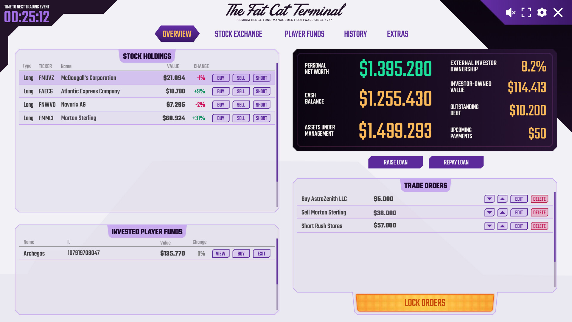 Hedge Fund Manager Simulator MMO Screenshot 0