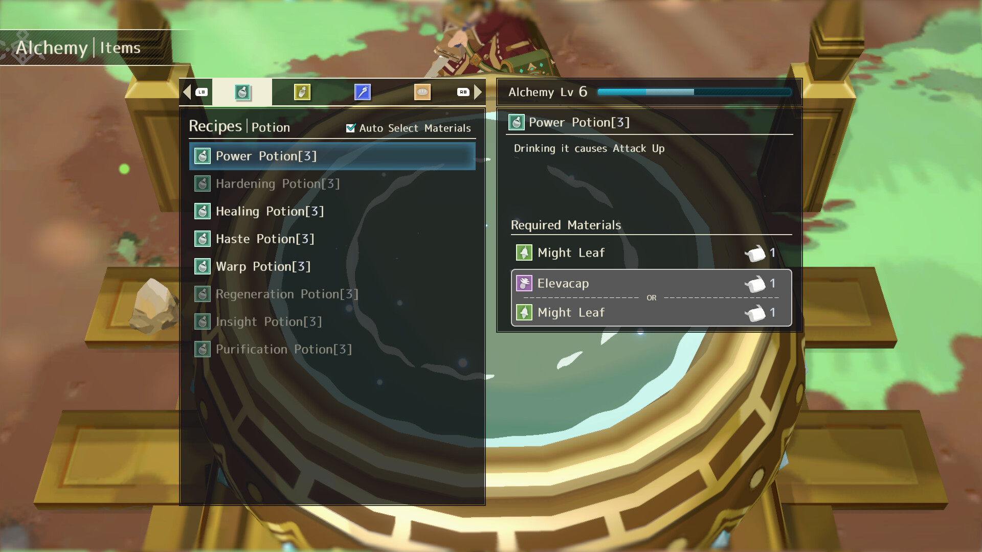 Alchemia Rogue: ミアと不思議な錬金迷宮 Screenshot 2