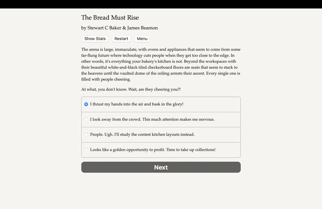 The Bread Must Rise Screenshot 0