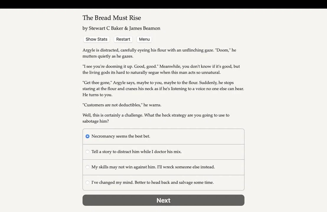 The Bread Must Rise Demo Screenshot 2