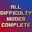 All Difficulty Modes Beaten icon