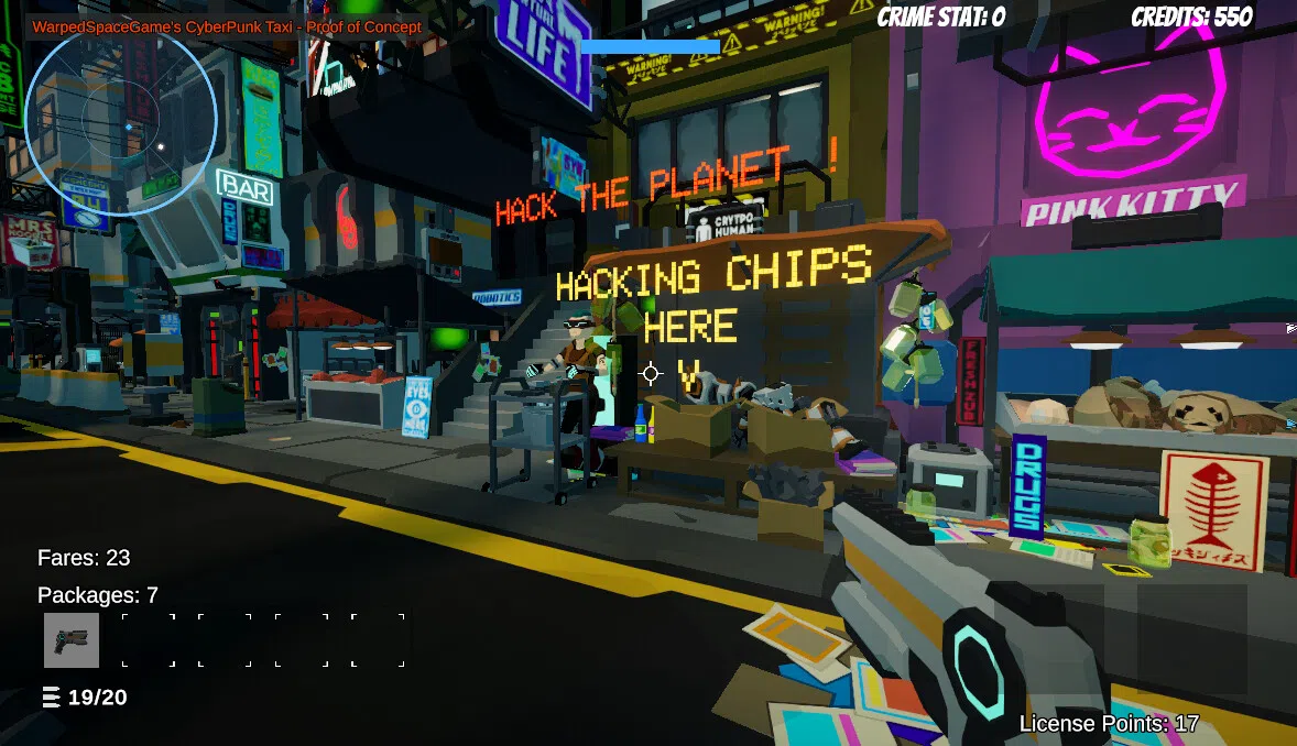 Cyber Courier 2088 Screenshot 1