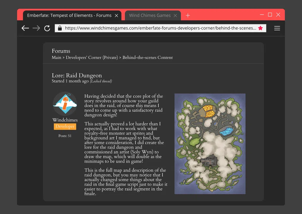 Emberfate: Tempest of Elements - Behind-the-Scenes Booklet Screenshot 3