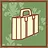 One heavy suitcase