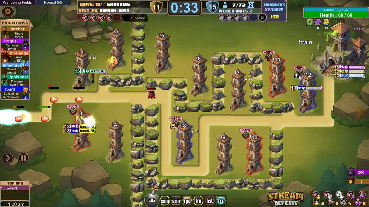 Stream Defense Screenshot 0