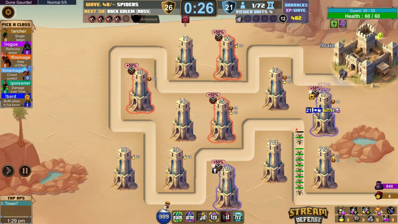 Stream Defense Screenshot 2