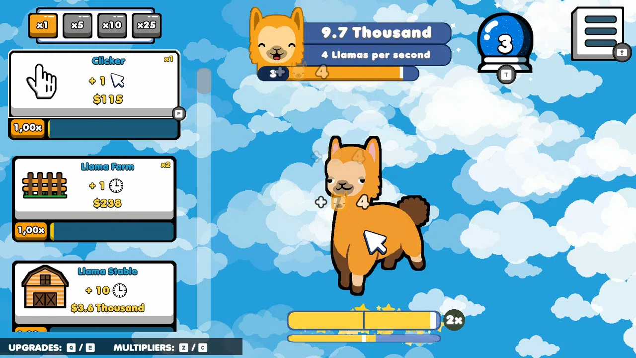 Lhama Clicker Screenshot 0