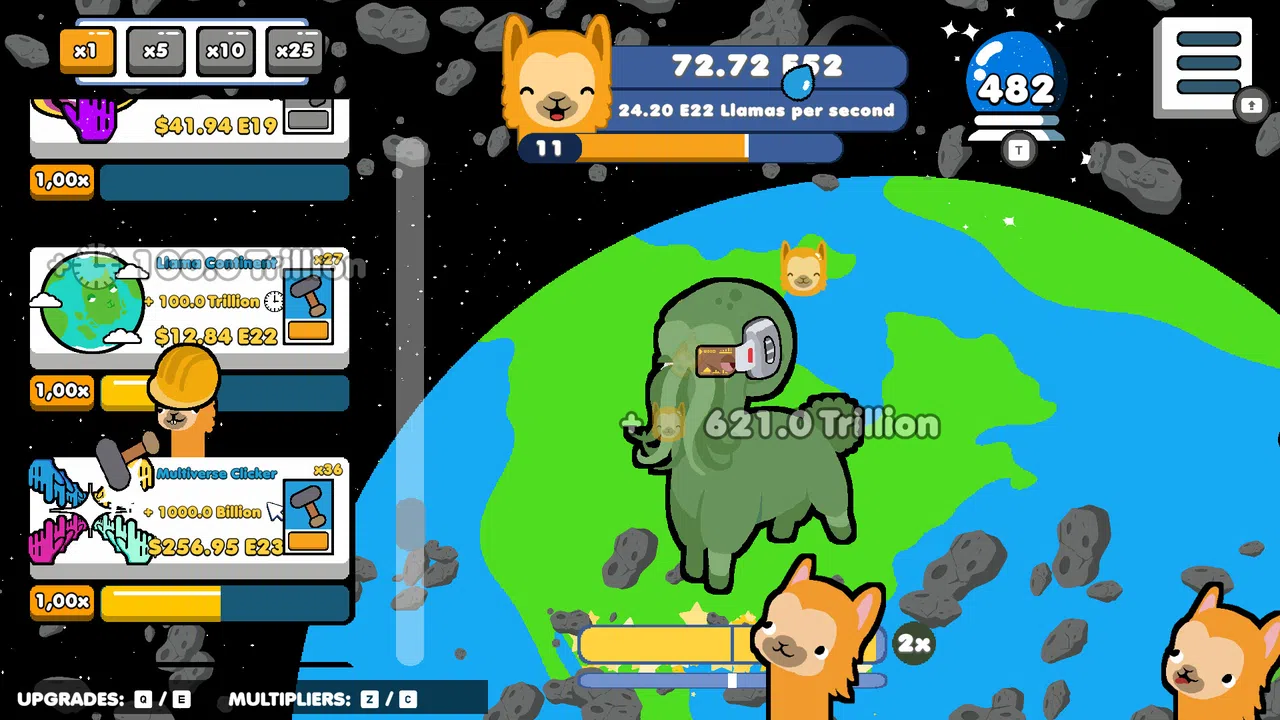 Lhama Clicker Screenshot 3