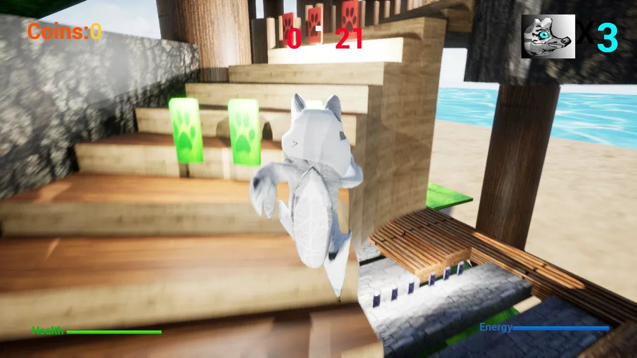 White Wolf - Treasure Hunter Screenshot 2
