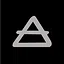 Bronze cube icon
