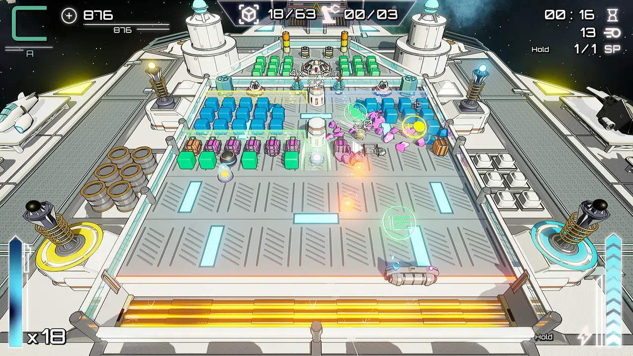 Cosmic Waves Screenshot 0