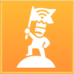 Good internet connection is the key icon