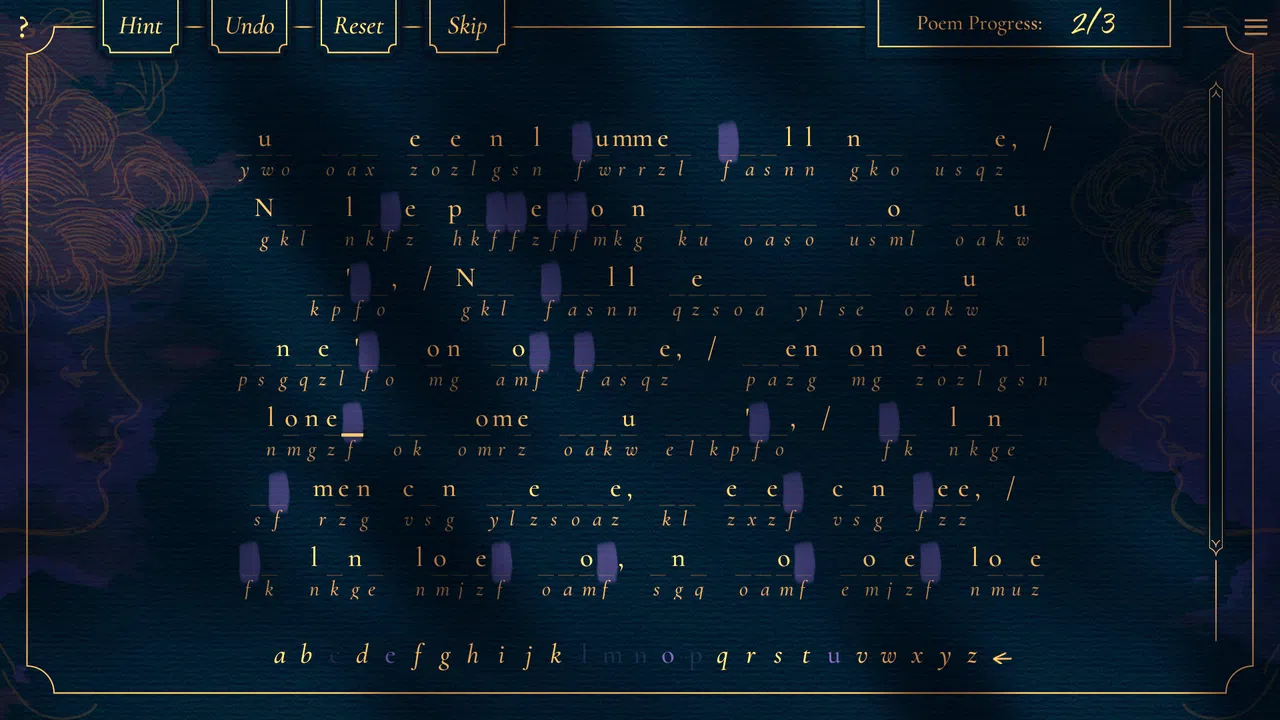 Poems & Codes Screenshot 1