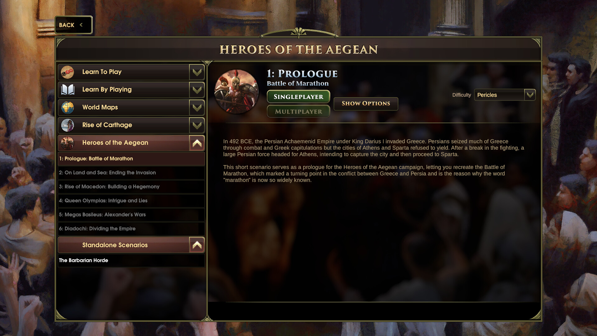 Old World - Heroes of the Aegean Screenshot 9