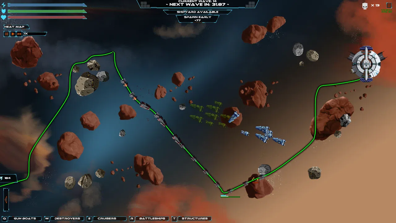 The Fall of Aether Station Screenshot 0