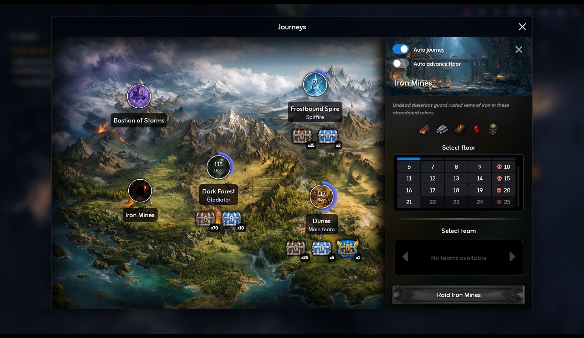 Nocturnal Quest: An Idle RPG Adventure Screenshot 3