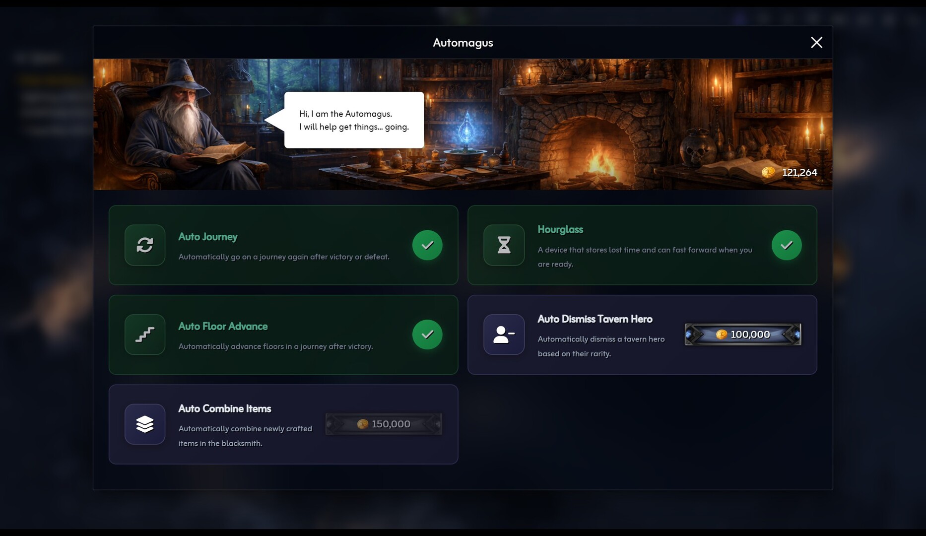 Nocturnal Quest: An Idle RPG Adventure Screenshot 9