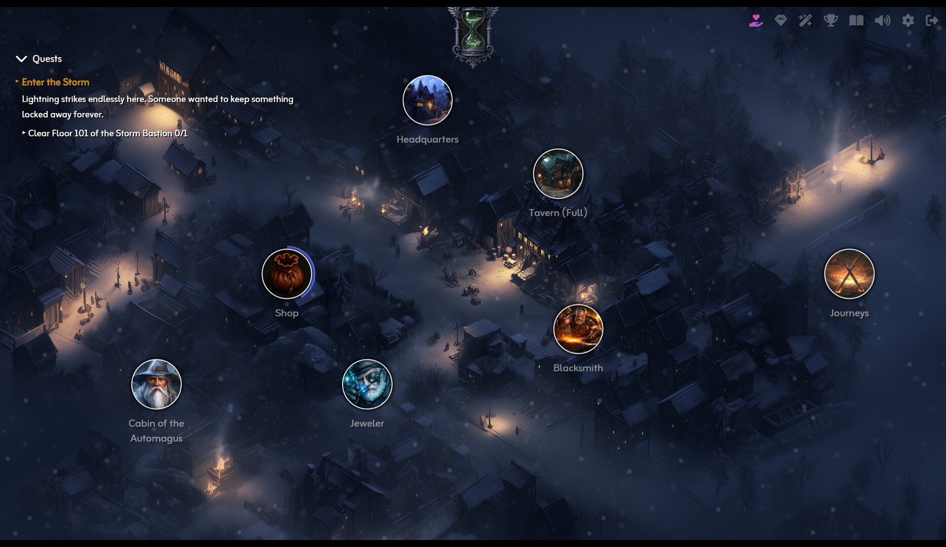 Nocturnal Quest: An Idle RPG Adventure Screenshot 2