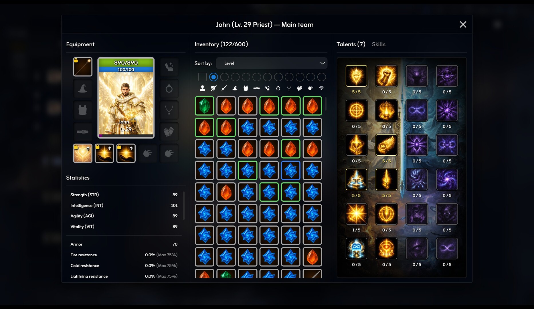 Nocturnal Quest: An Idle RPG Adventure Screenshot 24