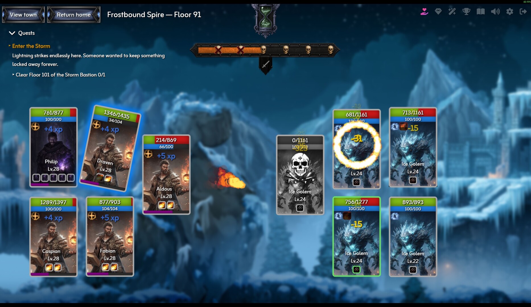 Nocturnal Quest: An Idle RPG Adventure Screenshot 5