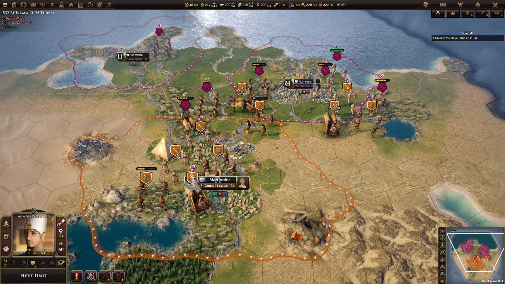 Old World - Pharaohs of the Nile Screenshot 1