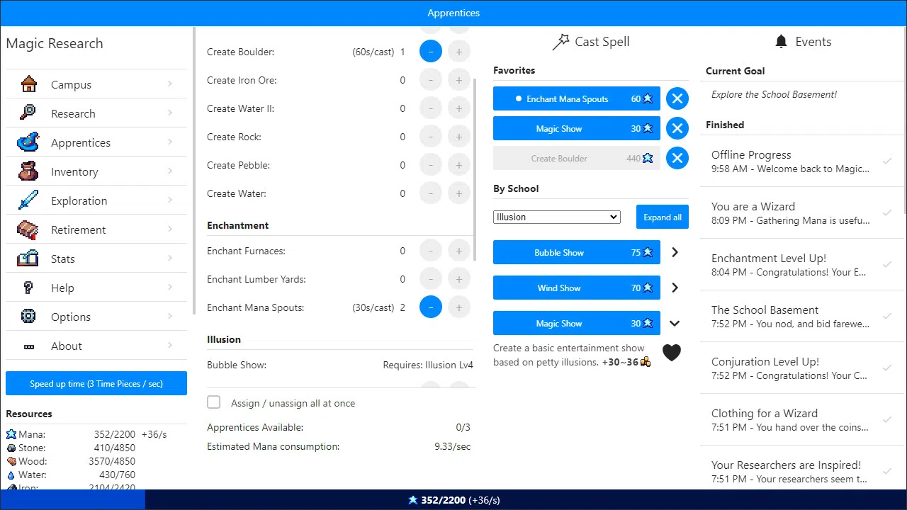 Magic Research Screenshot 5