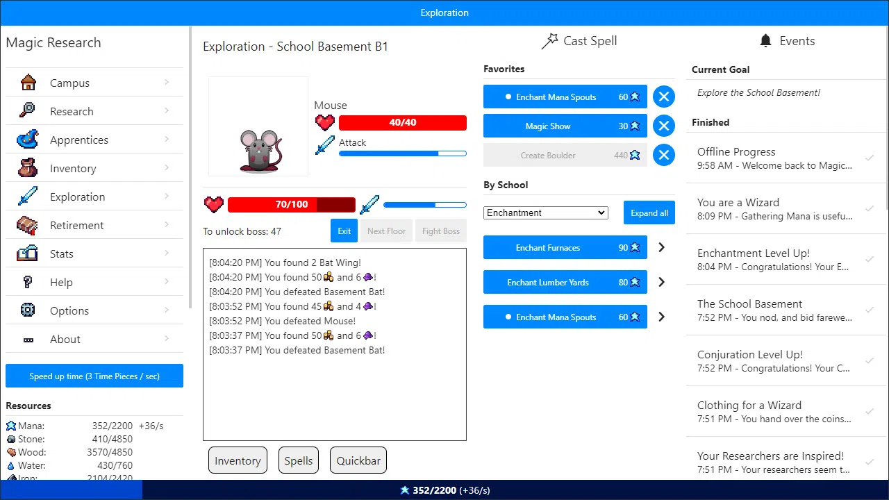 Magic Research Screenshot 1