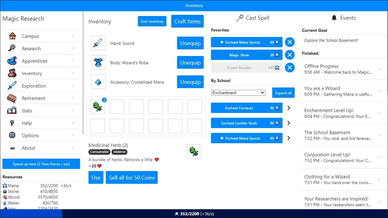 Magic Research Screenshot 4