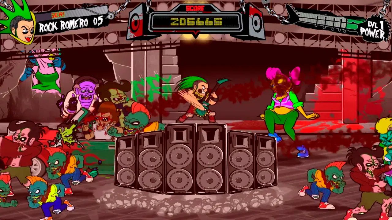 ZOMBI ROCKSTAR Screenshot 1