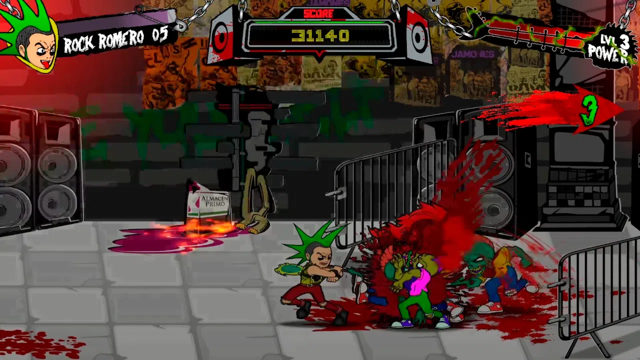 ZOMBI ROCKSTAR Screenshot 2
