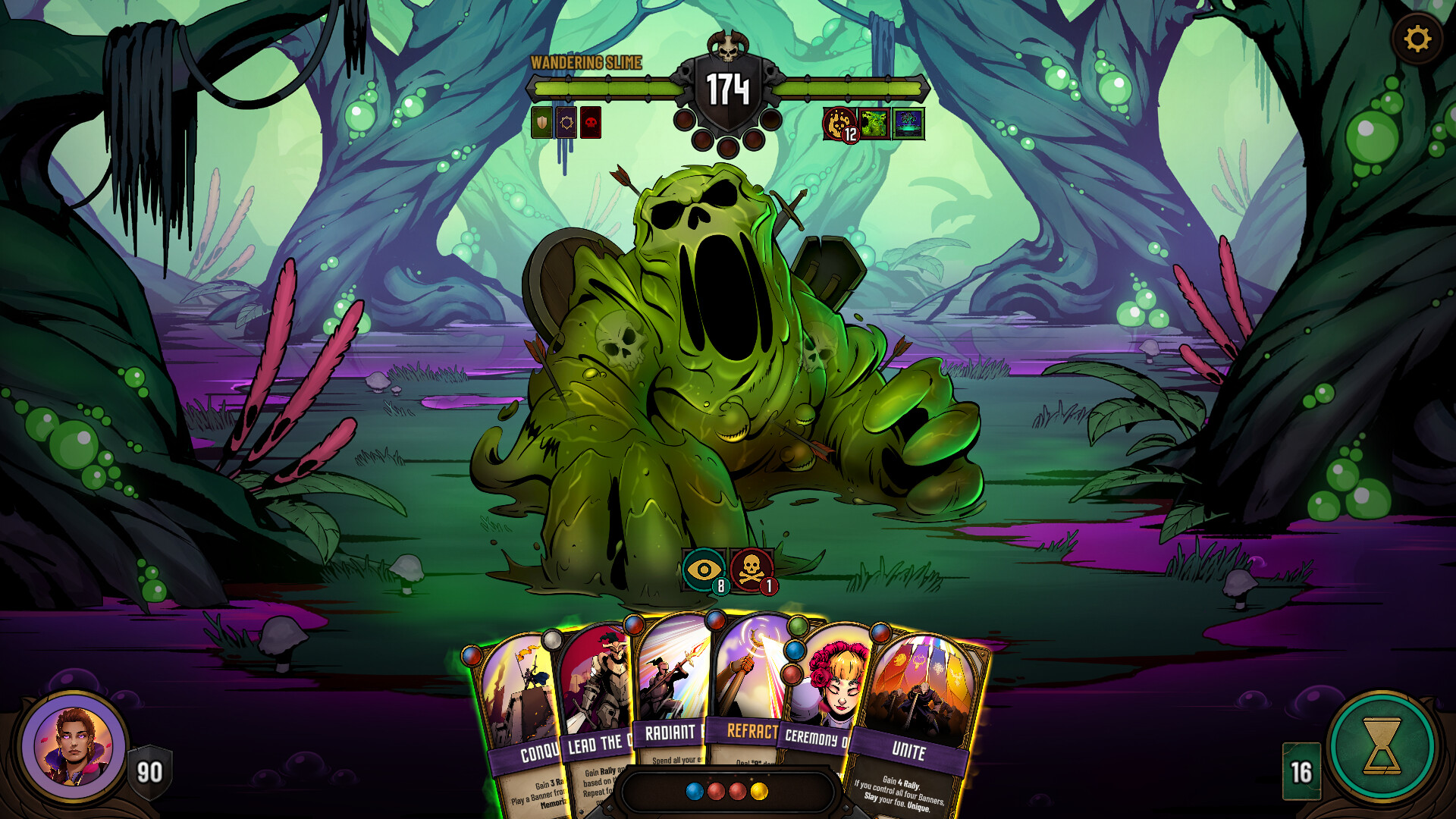 Dawncaster | The RPG Cardventure Screenshot 5