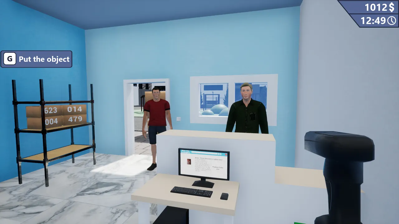 Pickup Point Simulator Screenshot 0