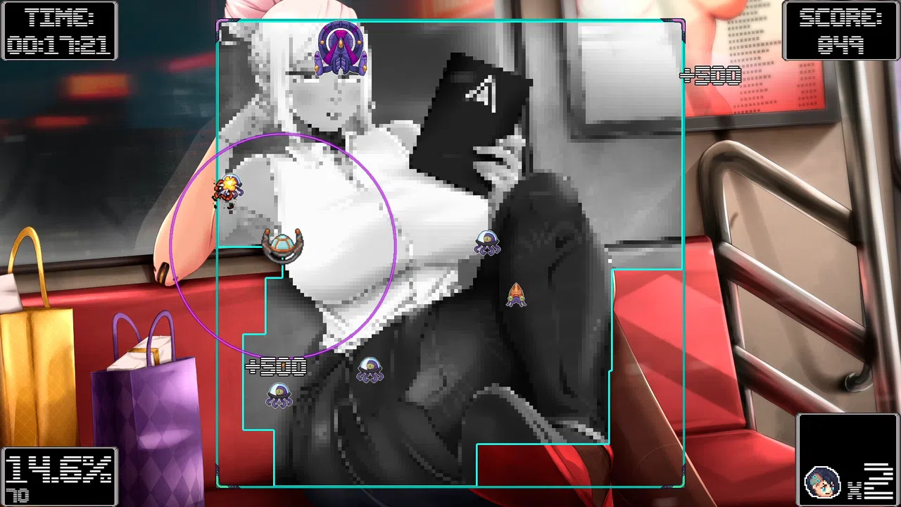 Waifu Space Conquest Screenshot 1