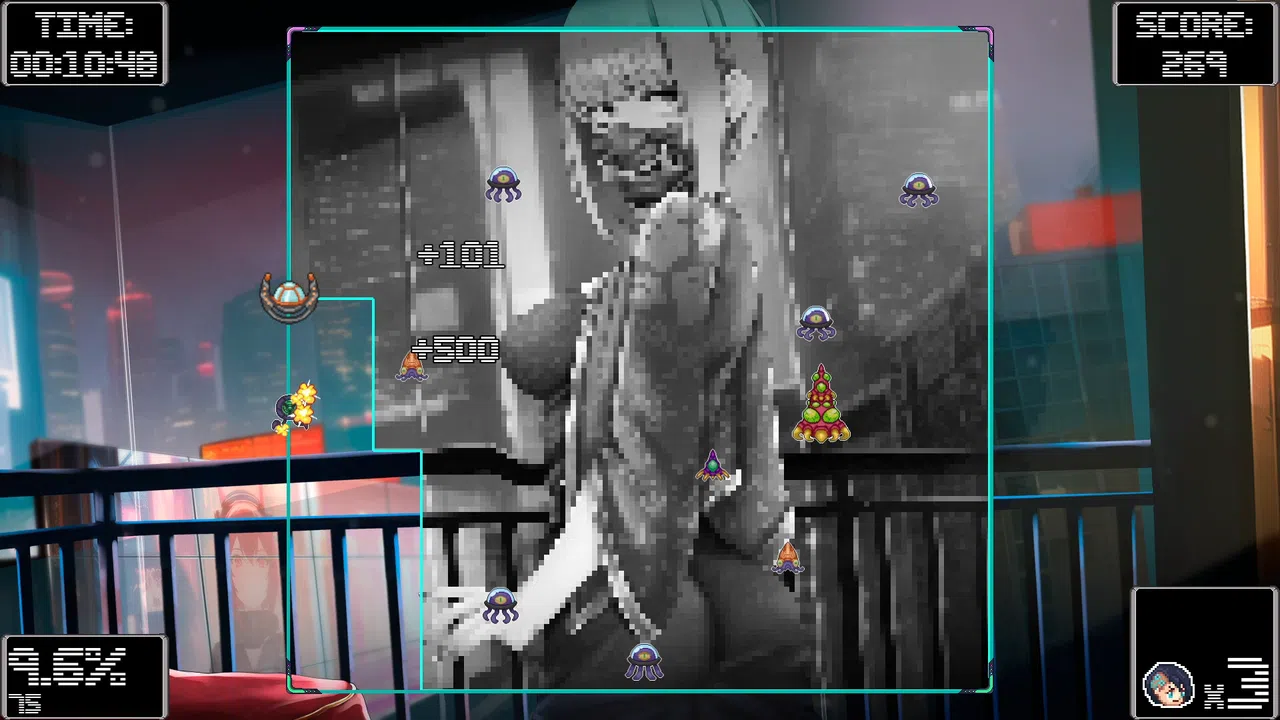 Waifu Space Conquest Screenshot 0