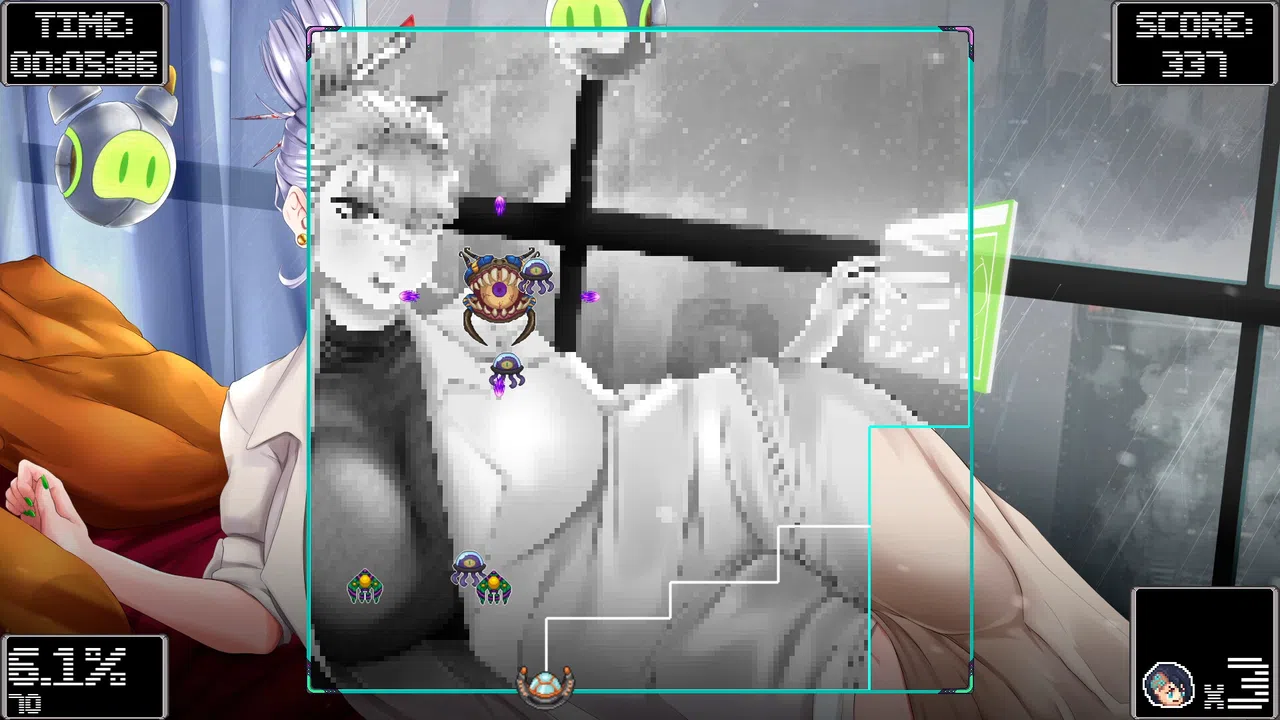 Waifu Space Conquest Screenshot 3