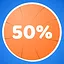 You're halfway there icon