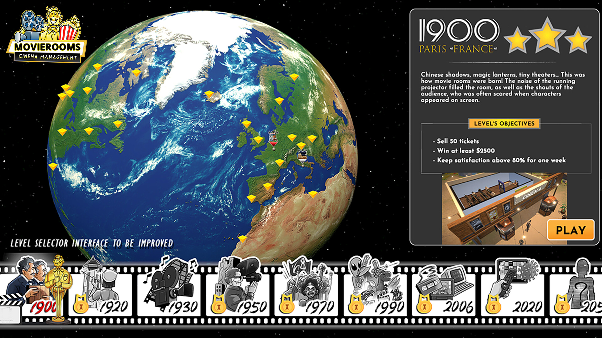 Movierooms - Cinema Management Screenshot 2