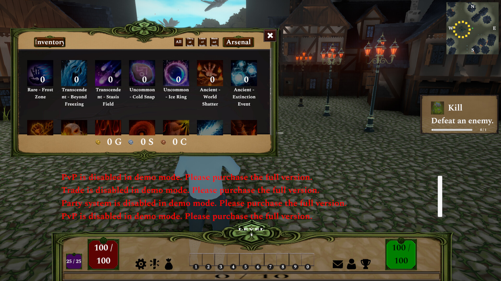 Floral Fury Online Demo Screenshot 1