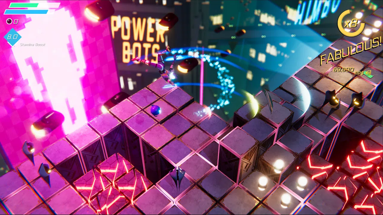 Neon Death Drop Screenshot 2