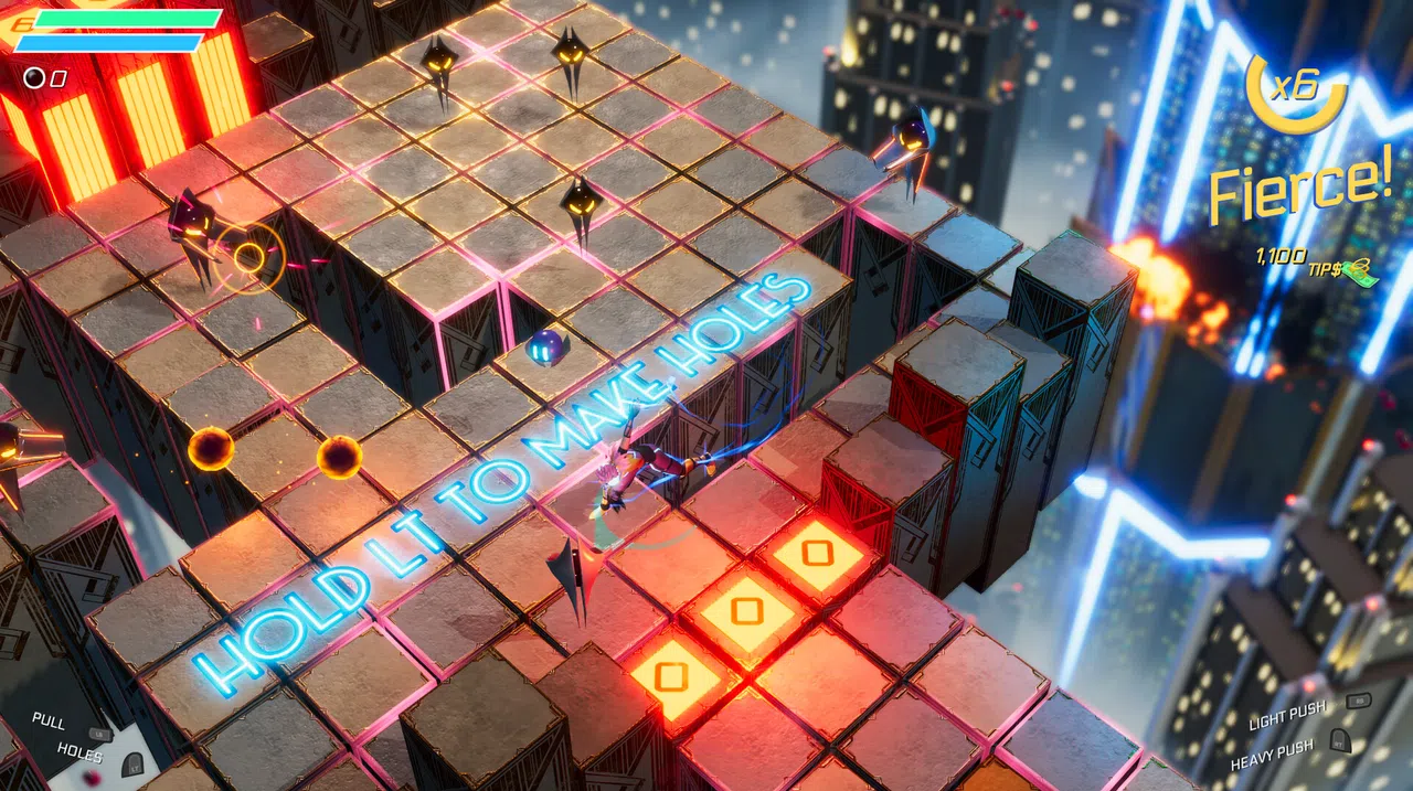 Neon Death Drop Screenshot 1