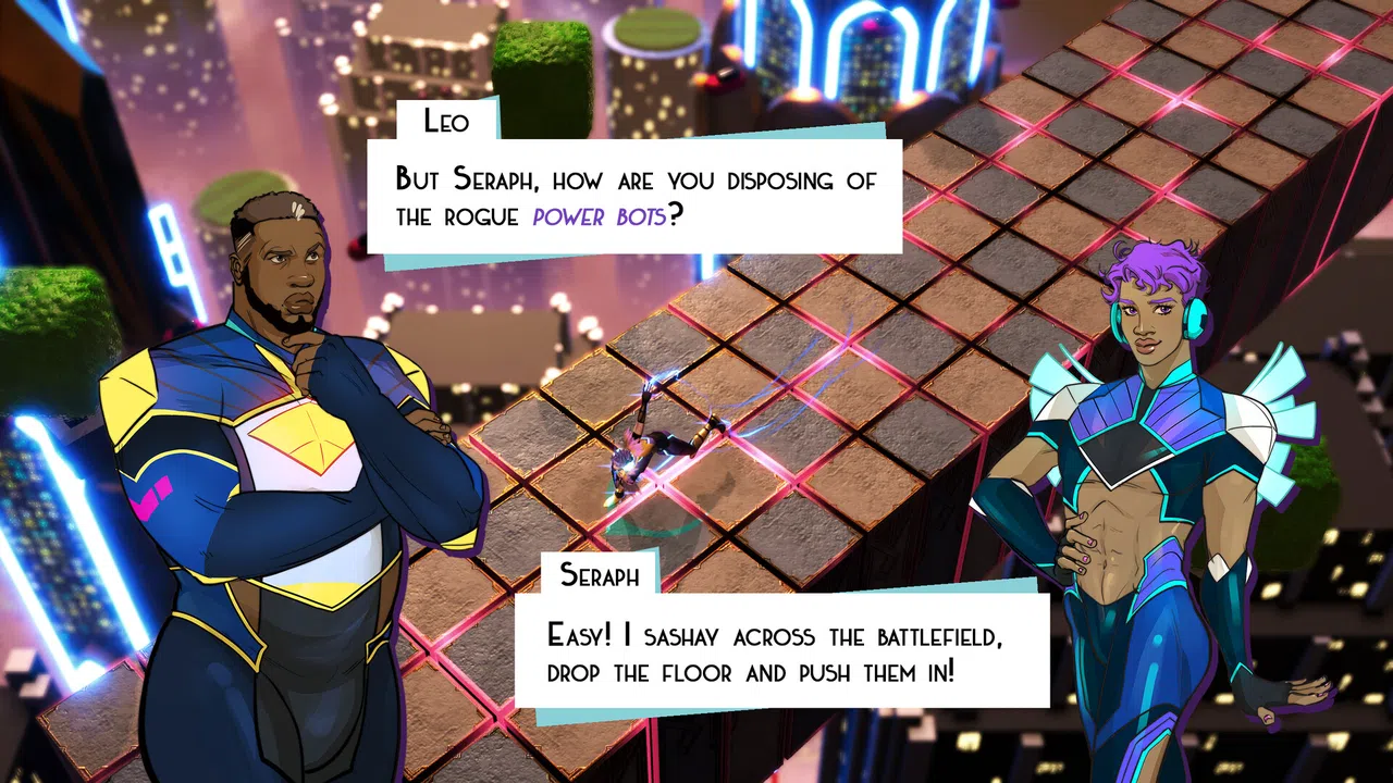 Neon Death Drop Screenshot 0