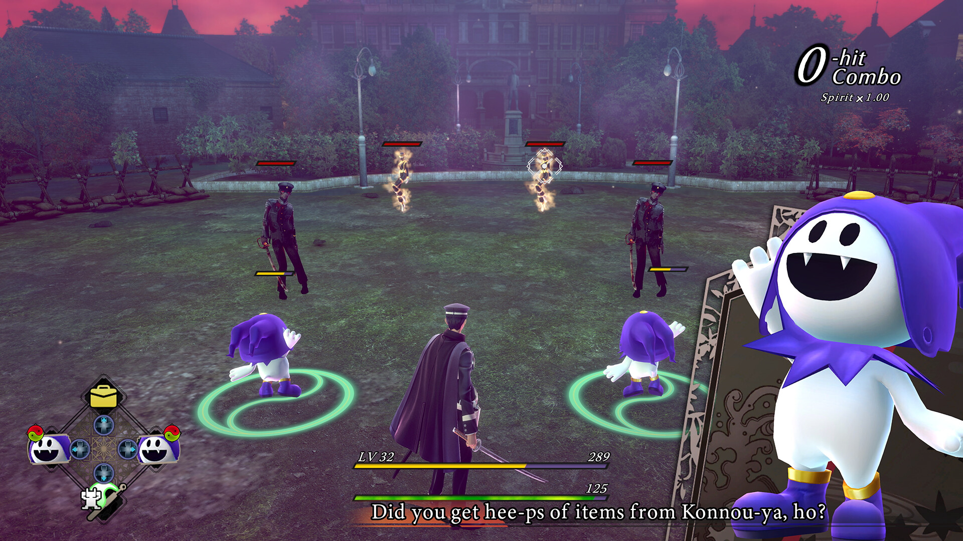 RAIDOU Remastered: The Mystery of the Soulless Army Screenshot 4