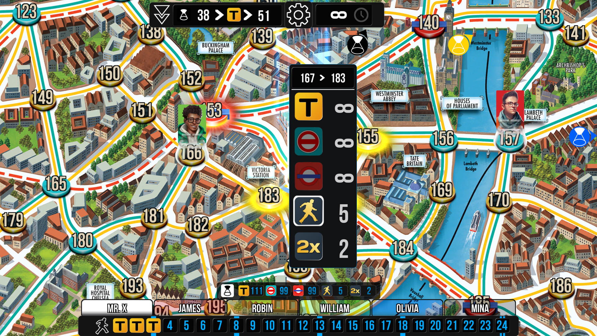 Scotland Yard – Hunting Mister X Screenshot 6