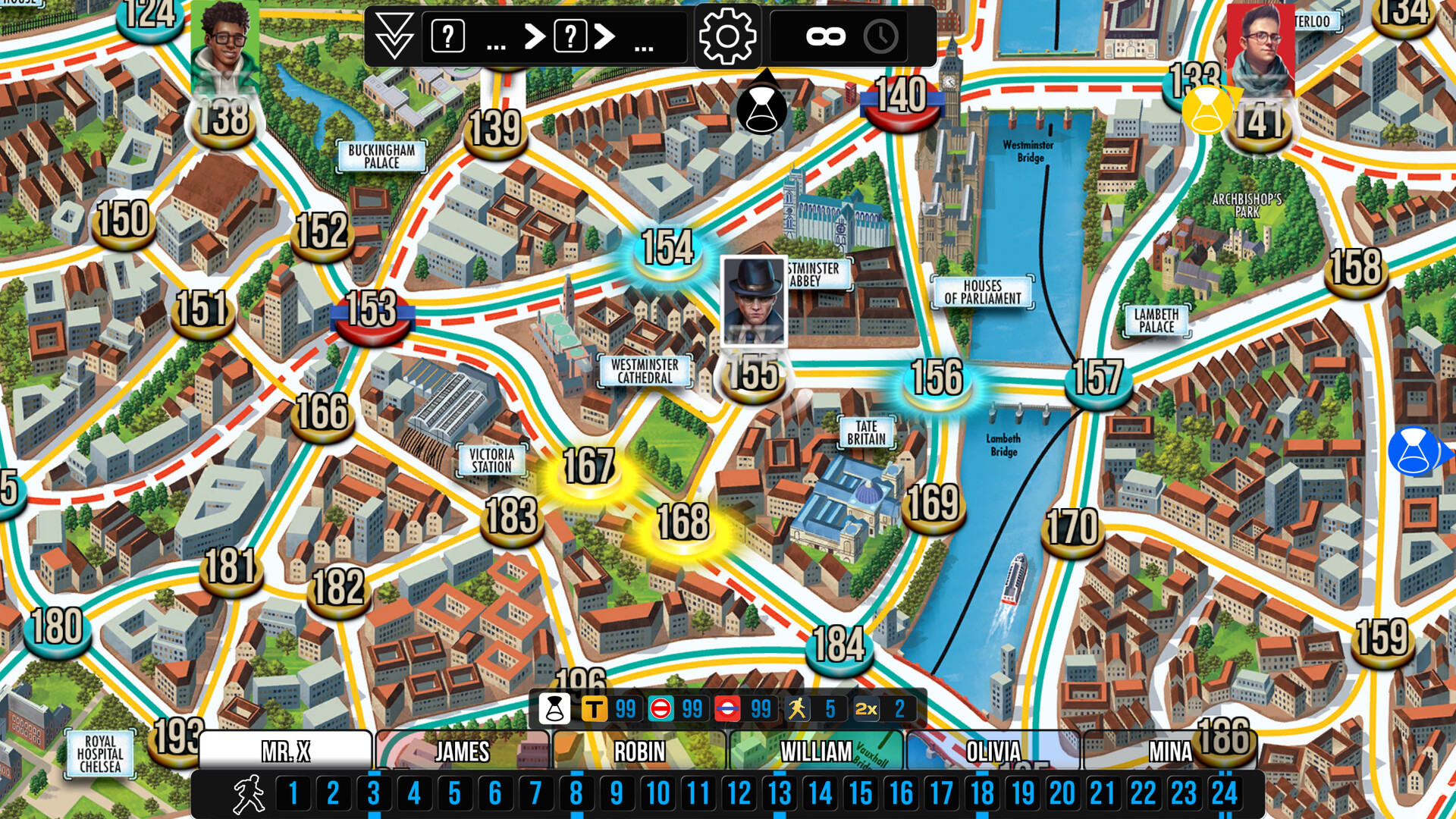 Scotland Yard – Hunting Mister X Screenshot 7