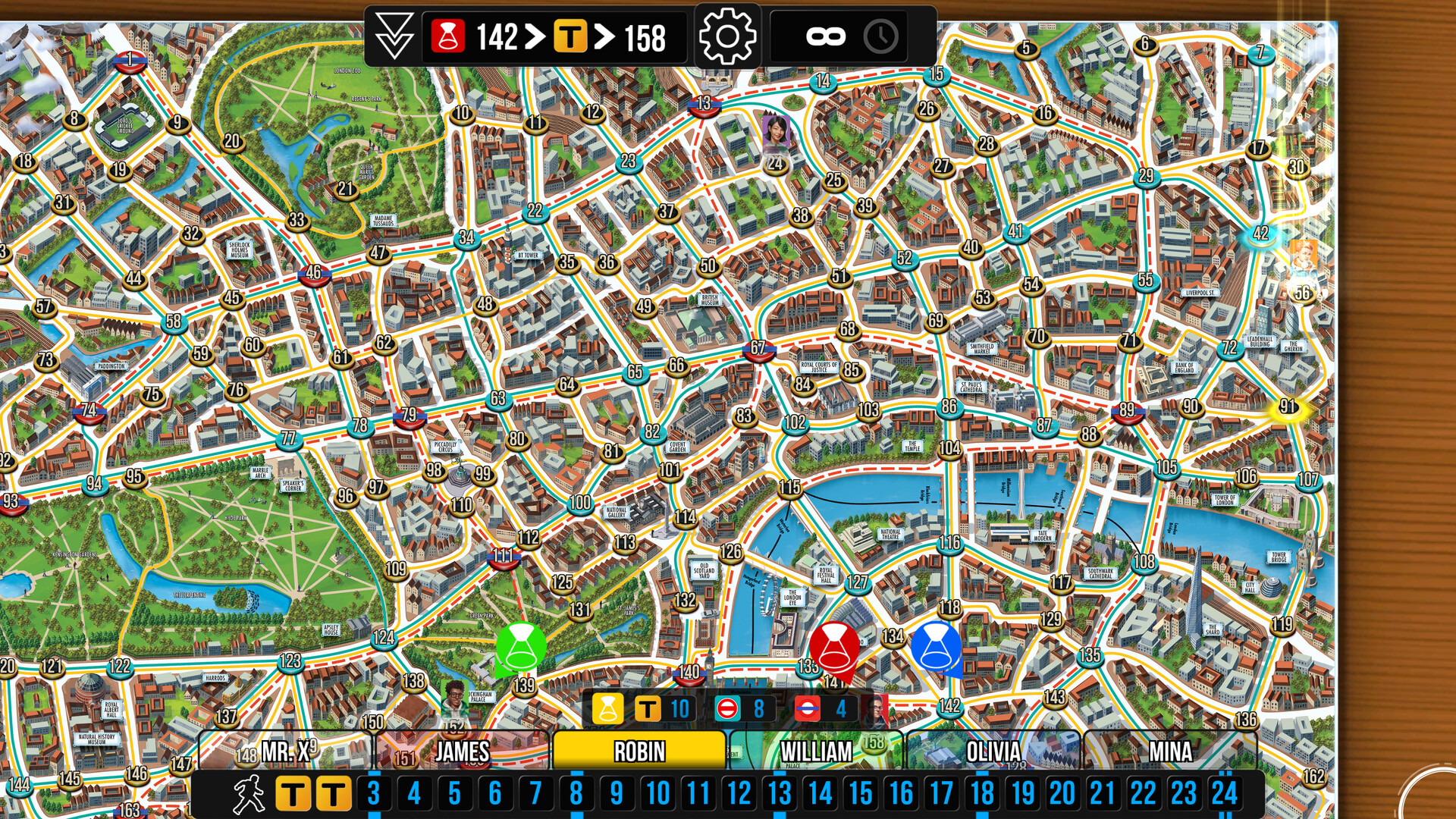 Scotland Yard – Hunting Mister X Screenshot 0