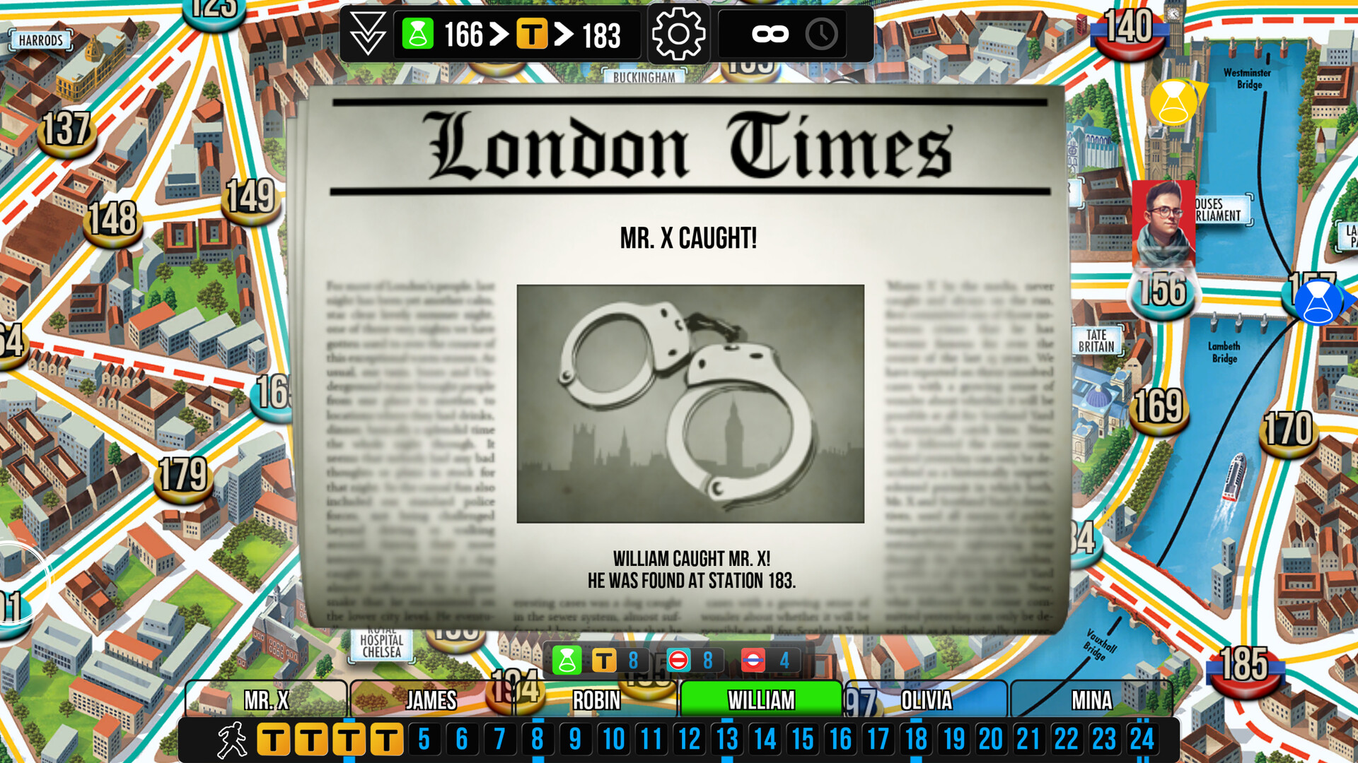 Scotland Yard – Hunting Mister X Screenshot 9